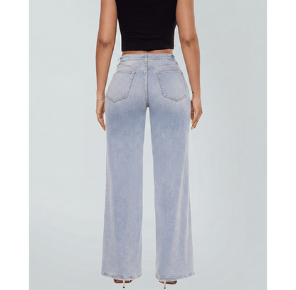Casual Comfort Stretch Wide Denim
