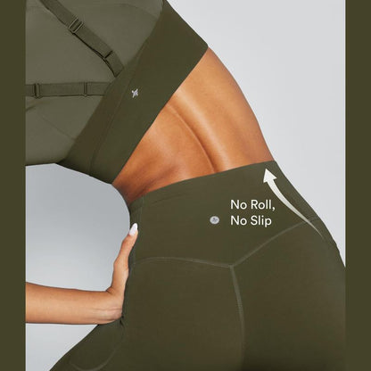 UltraSculpt High Waisted Scrunch Butt Lifting Tummy Control Pocket Shaping Yoga Bootcut Leggings