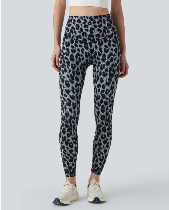 Butt Lift and Tummy Control Leggings Leopard Printed